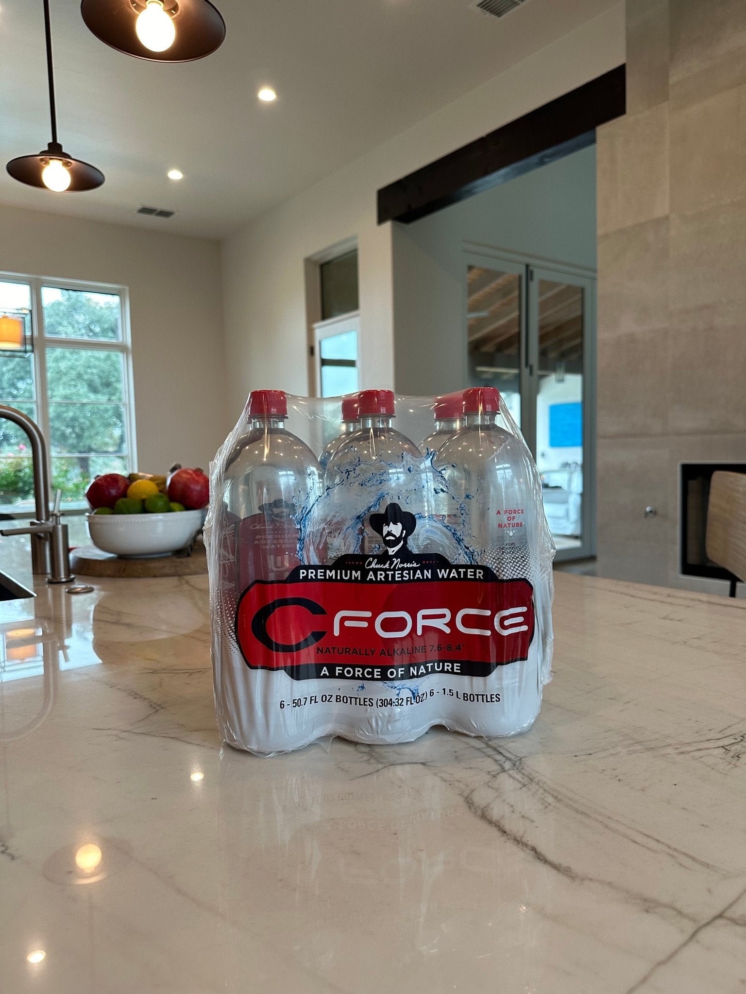 CForce Naturally Alkaline Water Case - 1.5 Liter 6 Pack - CForce Bottling Company