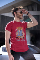 Retro Chuck Norris Force of Nature Tee - CForce Bottling Company